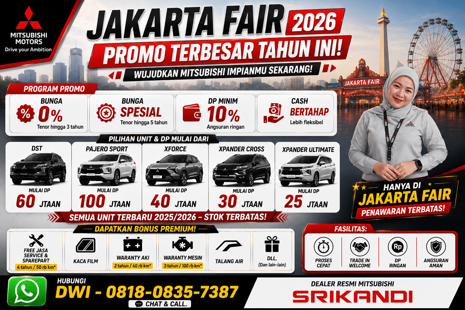 dwi promo mitsubishi prj