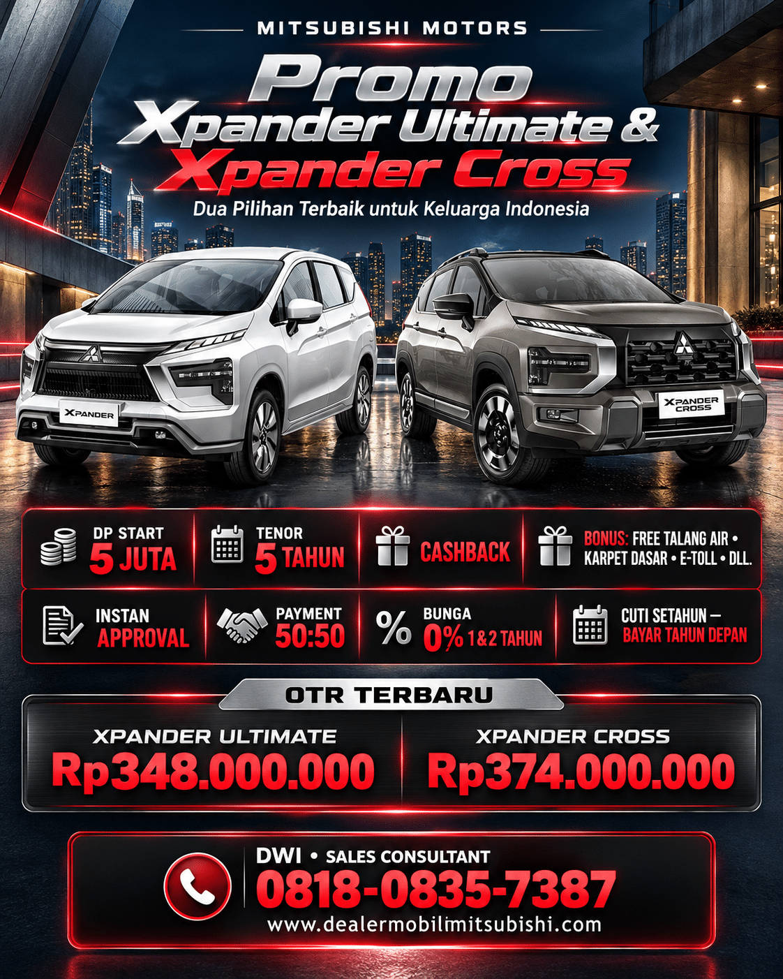 promo xpander murah